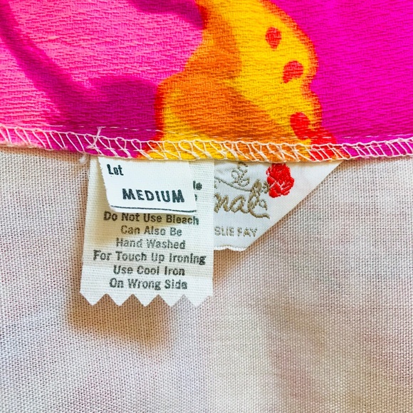 RARE Vintage 60-70’s Women’s Boho Mod Bright Floral Maxi Wrap Skirt Sz S/XS  EUC - Picture 9 of 16